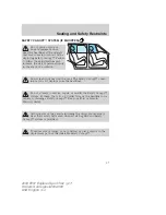 Preview for 97 page of Ford 2004 P207 Explorer Sport Trac Owner'S Manual