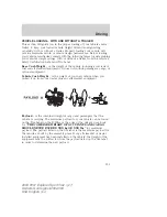 Preview for 133 page of Ford 2004 P207 Explorer Sport Trac Owner'S Manual