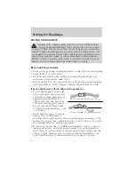 Preview for 6 page of Ford 2004 Ranger Owner'S Manual