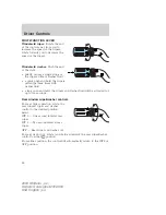 Предварительный просмотр 52 страницы Ford 2004 Windstar Owner'S Manual