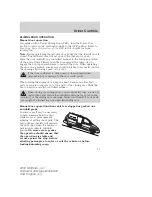 Предварительный просмотр 57 страницы Ford 2004 Windstar Owner'S Manual