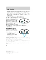 Предварительный просмотр 74 страницы Ford 2004 Windstar Owner'S Manual