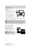 Предварительный просмотр 84 страницы Ford 2004 Windstar Owner'S Manual