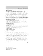 Предварительный просмотр 215 страницы Ford 2004 Windstar Owner'S Manual