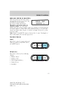 Предварительный просмотр 49 страницы Ford 2005 05+ Mustang Owner'S Manual