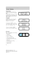 Предварительный просмотр 52 страницы Ford 2005 05+ Mustang Owner'S Manual