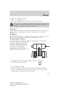 Предварительный просмотр 159 страницы Ford 2005 05+ Mustang Owner'S Manual