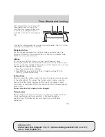 Предварительный просмотр 261 страницы Ford 2005 Aviator a Navigator LS Owner'S Manual