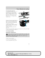 Preview for 113 page of Ford 2005 E-150 Owner'S Manual