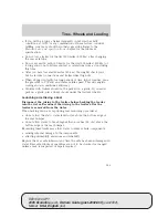 Preview for 145 page of Ford 2005 E-150 Owner'S Manual