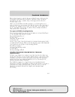 Preview for 187 page of Ford 2005 E-150 Owner'S Manual