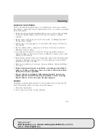 Preview for 191 page of Ford 2005 E-150 Owner'S Manual