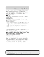 Preview for 215 page of Ford 2005 E-150 Owner'S Manual