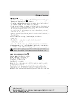 Предварительный просмотр 73 страницы Ford 2005 Escape HEV Owner'S Manual