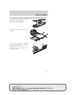 Предварительный просмотр 107 страницы Ford 2005 Escape HEV Owner'S Manual