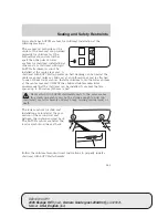 Предварительный просмотр 161 страницы Ford 2005 Escape HEV Owner'S Manual