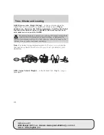 Предварительный просмотр 192 страницы Ford 2005 Escape HEV Owner'S Manual