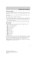 Предварительный просмотр 72 страницы Ford 2005 Escape Hybrid Owner'S Manual