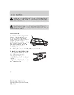 Предварительный просмотр 107 страницы Ford 2005 Escape Hybrid Owner'S Manual