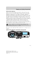 Предварительный просмотр 140 страницы Ford 2005 Escape Hybrid Owner'S Manual