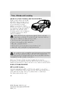 Предварительный просмотр 165 страницы Ford 2005 Escape Hybrid Owner'S Manual