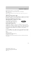 Предварительный просмотр 250 страницы Ford 2005 Escape Hybrid Owner'S Manual