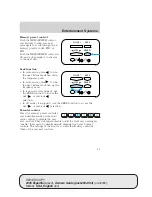 Предварительный просмотр 41 страницы Ford 2005 Expedition Owner'S Manual