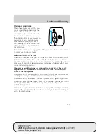 Предварительный просмотр 149 страницы Ford 2005 Expedition Owner'S Manual