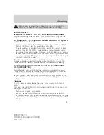 Preview for 247 page of Ford 2005 F-150 Owner'S Manual