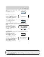 Предварительный просмотр 17 страницы Ford 2005 F-250 Super Duty Owner'S Manual