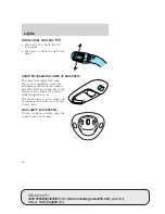 Предварительный просмотр 46 страницы Ford 2005 F-250 Super Duty Owner'S Manual