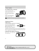 Предварительный просмотр 56 страницы Ford 2005 F-250 Super Duty Owner'S Manual