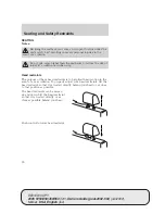 Предварительный просмотр 90 страницы Ford 2005 F-250 Super Duty Owner'S Manual