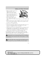 Предварительный просмотр 121 страницы Ford 2005 F-250 Super Duty Owner'S Manual