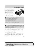 Предварительный просмотр 129 страницы Ford 2005 F-250 Super Duty Owner'S Manual