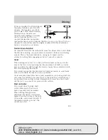 Предварительный просмотр 203 страницы Ford 2005 F-250 Super Duty Owner'S Manual