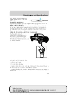 Предварительный просмотр 275 страницы Ford 2005 F-250 Super Duty Owner'S Manual