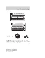 Предварительный просмотр 157 страницы Ford 2005 Five Hundred Owner'S Manual