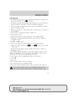 Предварительный просмотр 35 страницы Ford 2005 Freestar Owner'S Manual