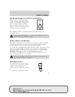 Предварительный просмотр 71 страницы Ford 2005 Freestar Owner'S Manual