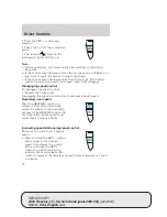 Предварительный просмотр 72 страницы Ford 2005 Freestar Owner'S Manual