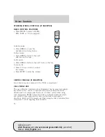 Предварительный просмотр 74 страницы Ford 2005 Freestar Owner'S Manual