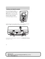 Предварительный просмотр 130 страницы Ford 2005 Freestar Owner'S Manual