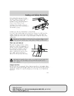 Предварительный просмотр 133 страницы Ford 2005 Freestar Owner'S Manual