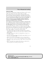 Предварительный просмотр 213 страницы Ford 2005 Freestar Owner'S Manual