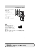 Предварительный просмотр 233 страницы Ford 2005 Freestar Owner'S Manual