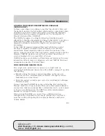 Preview for 231 page of Ford 2005 Freestyle Owner'S Manual