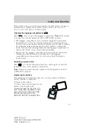 Preview for 31 page of Ford 2005  GT Owner'S Manual