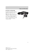 Preview for 37 page of Ford 2005  GT Owner'S Manual