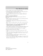 Preview for 73 page of Ford 2005  GT Owner'S Manual